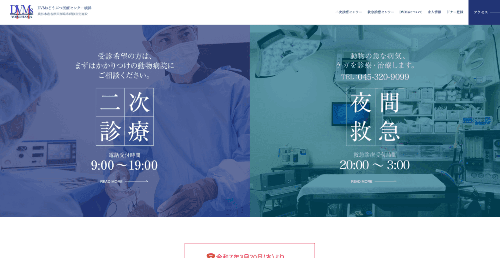 DVMsどうぶつ医療センター横浜